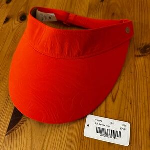 Lululemon Orange Visor
